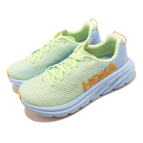 

Женские беговые кроссовки Hoka Rincon 3 D Wide Butterfly Green Blue White 1121371-BSSNG, Зеленый, Rincon 3 D Wide