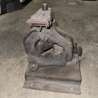 Roper WHITNEY Metal Tool Co- A50-4-1 Manual Sheet Metal Notcher