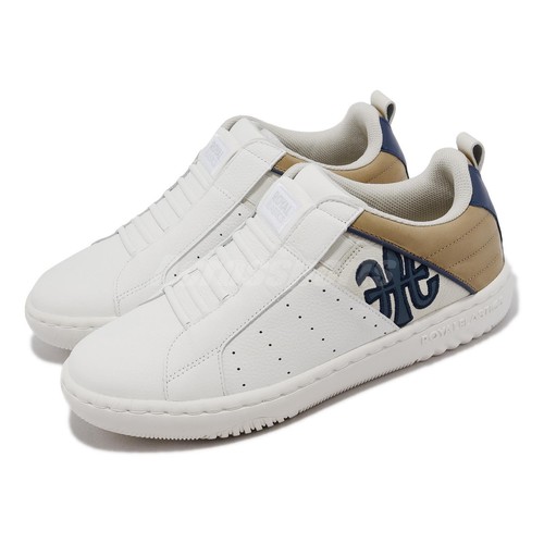 

Royal Elastics Icon 2.0 White Blue Tan Мужские слипоны в стиле кэжуал 06531-057, Белый, Icon 2.0