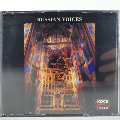 NEW 2 CD Russian Voices: Most Beautiful Hymns from Russia Koch Schwann 1994