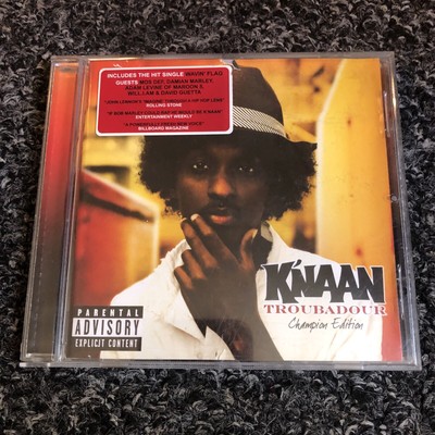 K'NAAN - TROUBADOUR  CHAMPION EDITION   -  CD 