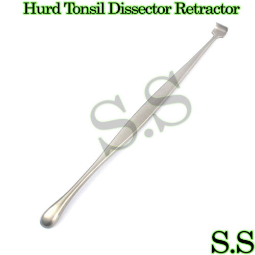 Hurd Tonsil Dissector Retractor Surgical Instruments 9"