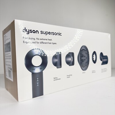 DYSON SUPERSONIC HAIR DRYER (BLACK/NICKEL) | BRAND NEW - FACTORY SEALED  