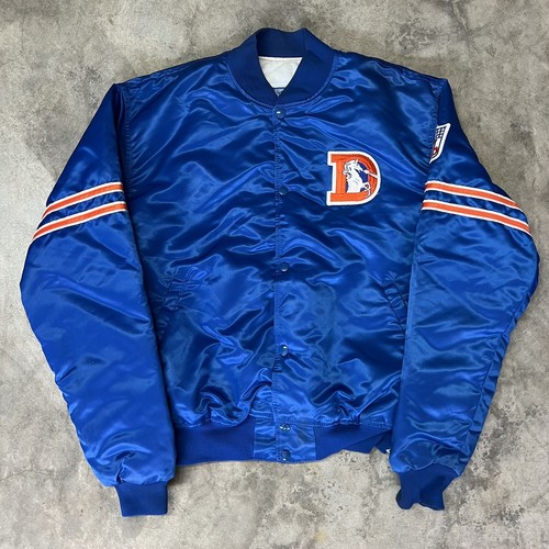 Vintage 90's NFL Denver Broncos 🇺🇸 Satin Starter Jacket XL