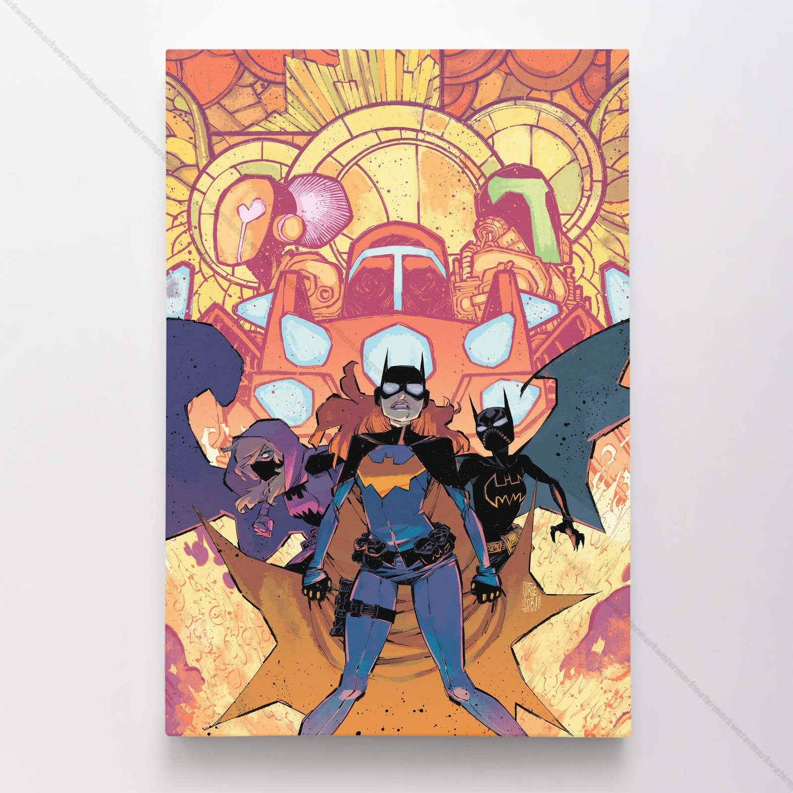 Batgirl Poster Canvas DC Comic Book Cover Art Print #46928