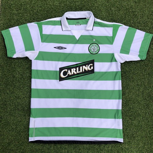 2004-2005シーズン Celtic FC Umbro シャツ ストライプ 2004-2005シーズン Celtic FC Umbro シャツ ストライプ VTG