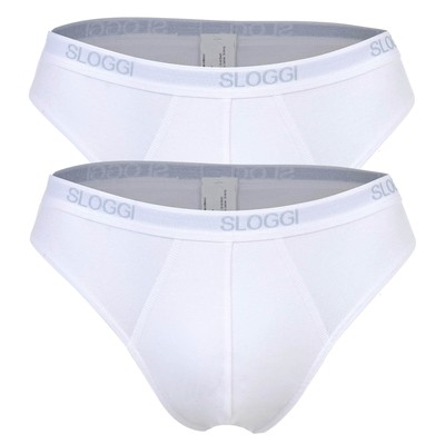 Sloggi Men's Briefs, 2er Pack - Basic Mini, Underwear, Underpants, Cotton