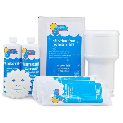 In The Swim Pool Closing Kit - Winterizing Chemicals for Above Ground and
