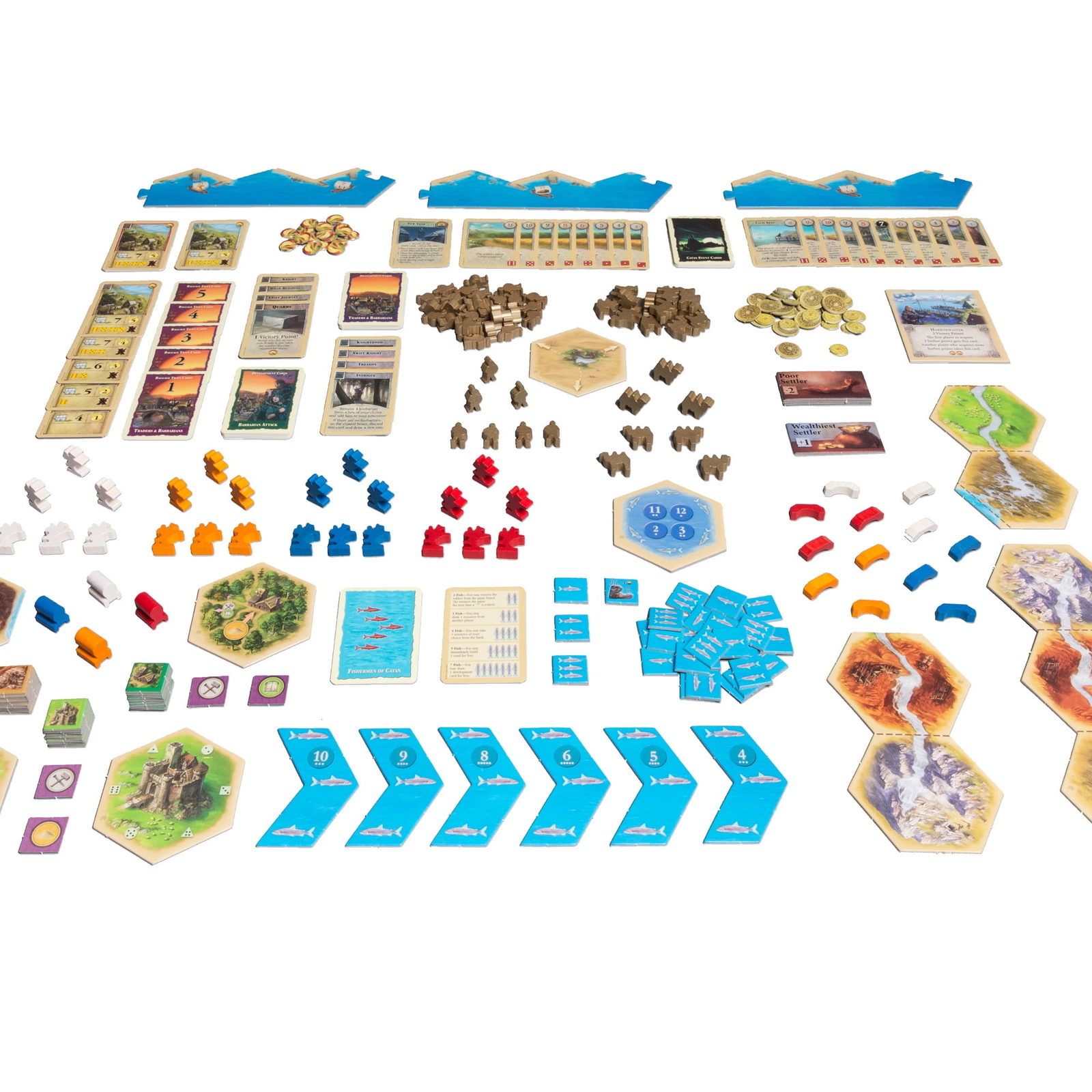 Catan:Traders & Barbarians Expansion Strategy Board Game for ages 10 and up