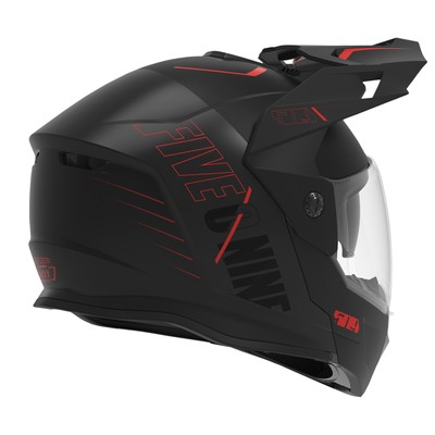 509 Delta R4 Ignite Snowmobile Helmet Fidlock DOT ECE Dual Pane Black Aura