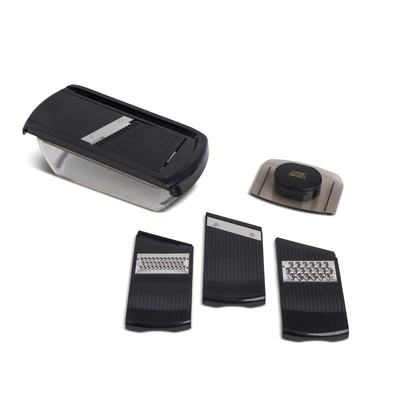 Thyme & Table 7-Piece Mandoline Slicer Set with 4 Stainless Steel Blades