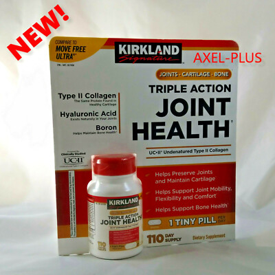 KIrkland Triple Action Joint Health 110 tab. Compare to Move Free Ultra