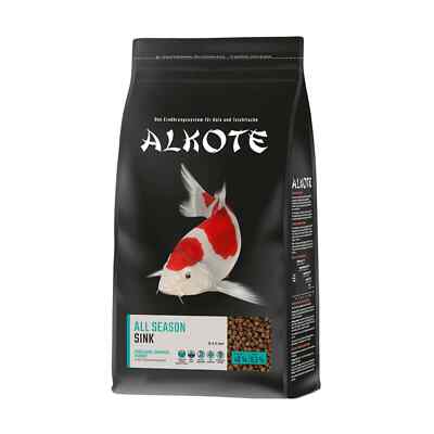 ALKOTE All Season sink 4,5mm - sinkendes Koi-Futter ab 8° Winter Herbst