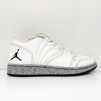 

Nike Boys Air Jordan 1 Flight 4 842485-102 Белые кроссовки для баскетбола 5,5 лет, Белый, Air Jordan 1 Flight 4