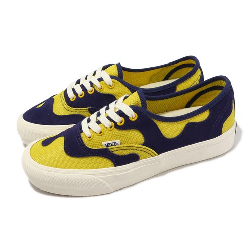 

Vans Authentic VR3 Blue Yellow Мужская повседневная обувь унисекс для образа жизни VN0005WQBLU, Синий, Authentic Vr3