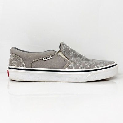 

Vans Mens Asher 500714 Серые повседневные кроссовки, размер 8, Серый, Asher