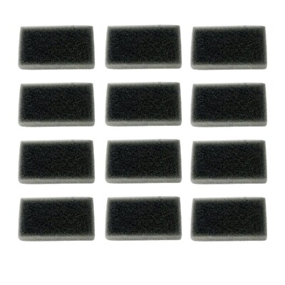 Respironics REMstar M - Series CPAP BIPAP SleepEasy Black Foam Filters - 12 Pack