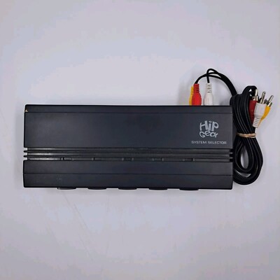 Hip Gear System Selector AV Switcher N64 / GameCube / XBox / VCR / DVD - Tested