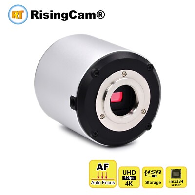 Auto Focus 4K UHD 60fps HDMI and USB output digital industrial microscope camera