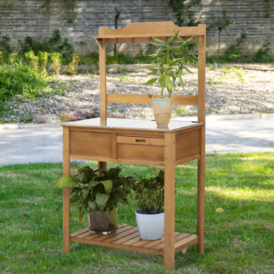 Potting bench argos deals