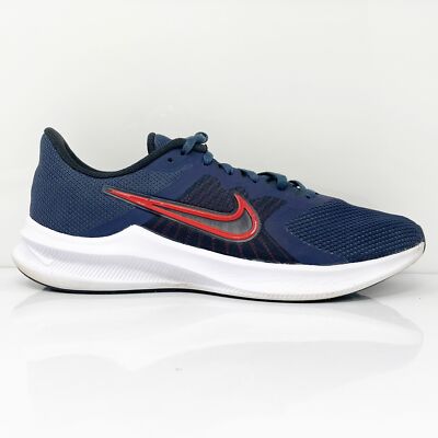 

Мужские кроссовки Nike Downshifter 11 CW3411-400, синие кроссовки, размер 10, Синий, Downshifter 11