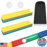 Team Building Games Activities, Pipeline Kit Group Games, Ice Breaker, Teamwork Games, Field Day Outdoor Youth Sports (8 Pcs Half Pipes - 2 Balls - 1 Bag, Pack of 2)