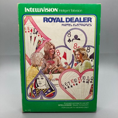 Royal Dealer - Intellivision - Complete in Box CIB