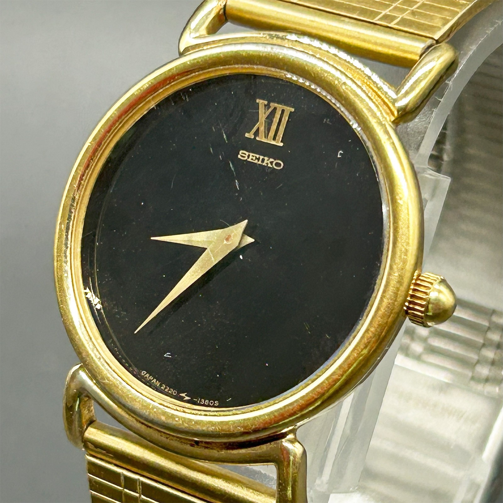 Seiko Chariot 2C21‑5180 ゴールド タンク Seiko Chariot 2C21‑5180 ゴールド タンク 時計
