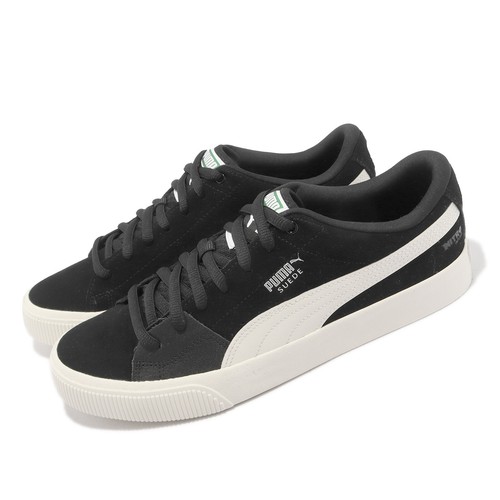 

Puma Suede Skate Nitro OG Black Whisper White Men Skate Boarding Shoes 386600-01, Черный, Suede Skate Nitro Og