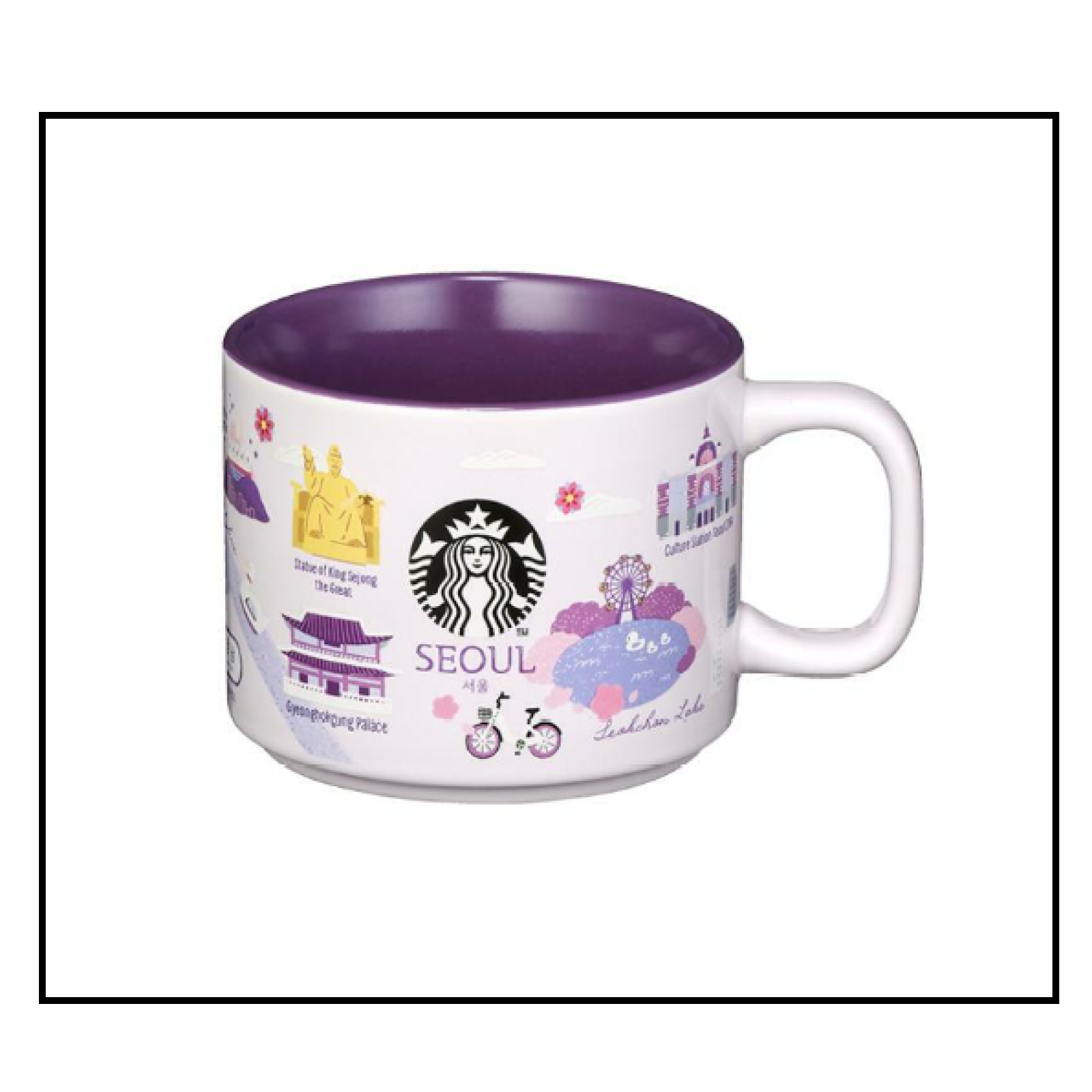 Starbucks 韓国Seoul 355ml Starbucks Korea 2024 * Annyeong Seoul Mug 355ml | eBay