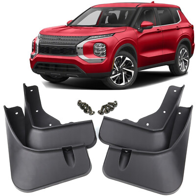 Mud Flaps For Mitsubishi Outlander 2022-2024 Splash Guard Mudguards Front Rear