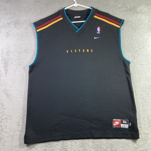 Nike NBA Authentics Shirt Detroit Pistons Adult XL