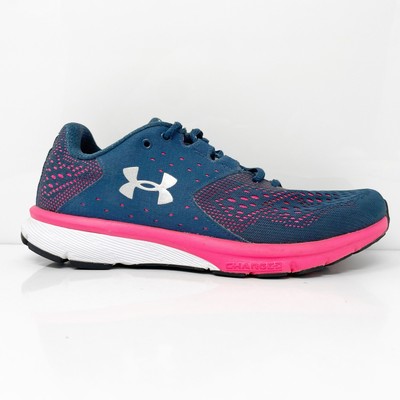 

Under Armour Womens Charged Rebel 1298670-918 Синие кроссовки для бега Размер 7.5, Синий, Charged Rebel