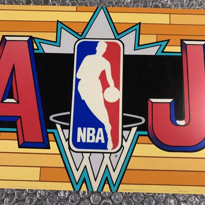 Nba Jam Midway Original Marquee Sign Restaurant Bar Wall Hanger If27