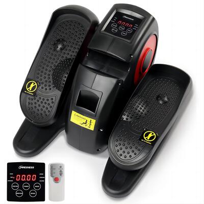 Under Desk Elliptical Compact Pedal Exerciser Trainer Mini Indoor Machine