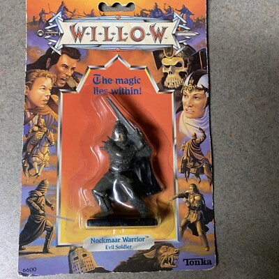 Willow The magic lies within 1988 rare characters Nockmaar  Warrior sealed