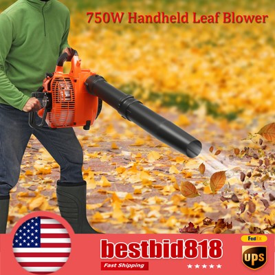 Handheld Leaf Blower 25.4cc 2 Stroke Gas Power Blower For Yard Cleaning Tool