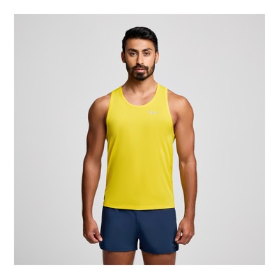 Мужские секундомеры Saucony Singlet Canary L Apparel