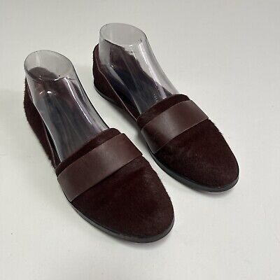 Vince Maroon  hair mohair shoes Size 9 / 39
