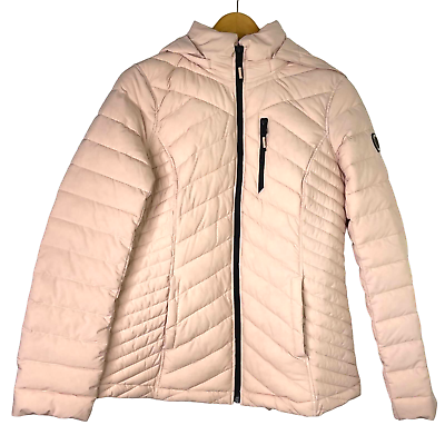 Nautica pink sale puffer jacket