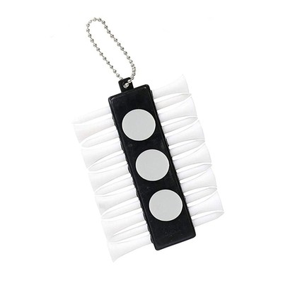 Golf Tee Caddy with Ball Pegs High-quality Stand Portable Holder 12 Holes