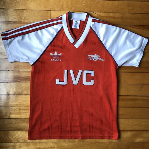 アーセナル ヴィンテージユニフォーム 長袖 ホーム L 1988 ARSENAL 1988/1989/1990 ORIGINAL VINTAGE FOOTBALL HOME SHIRT