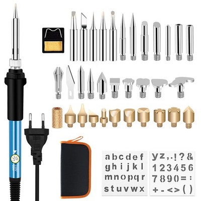 BrandmalereiSet für Holz, 37 Stück, 60 W, Hobby, für Erwachsene, Brenner, für...