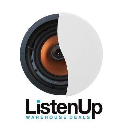 Klipsch CDT-5800-C II High-Fidelity In-Ceiling Speaker (paintable white grille)
