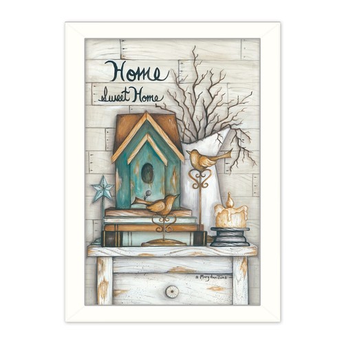 Home Sweet Home 5 настенных принтов в белой рамке