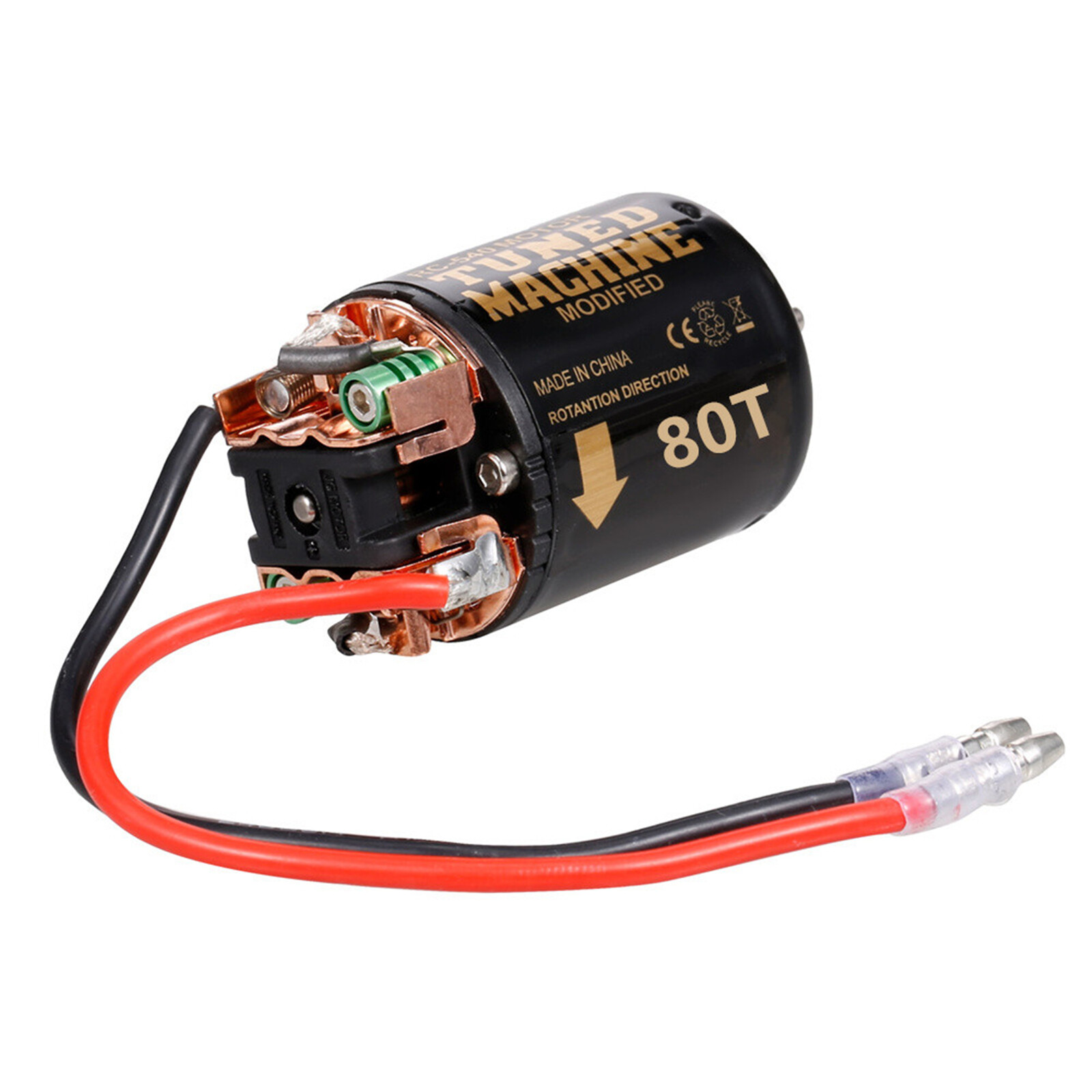 540 Brushed Motor Waterproof 13T 21T 35T 45T 55T 80T for 1:10  Axial SCX1090046