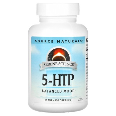 5-HTP, 50 мг, 120 капсул