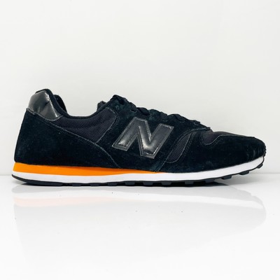 

New Balance Mens 373 ML373MB Черная повседневная обувь Кроссовки Размер 12 2E, Черный, 373