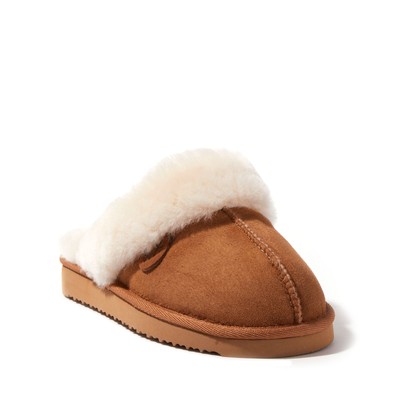 EZ Feet Women s Genuine Shearling Scuff Slipper