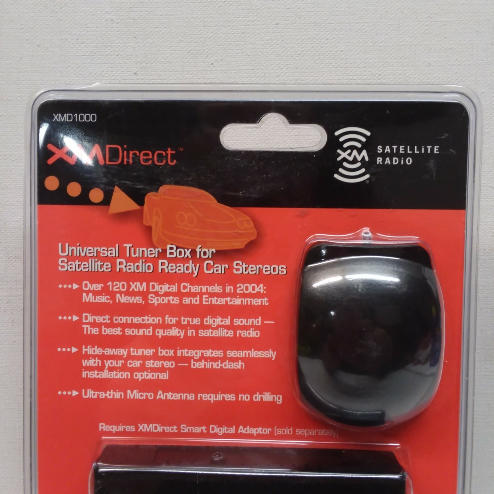 Sirius XM Direct Satellite Tuner Box with Antenna XMD1000 (P)